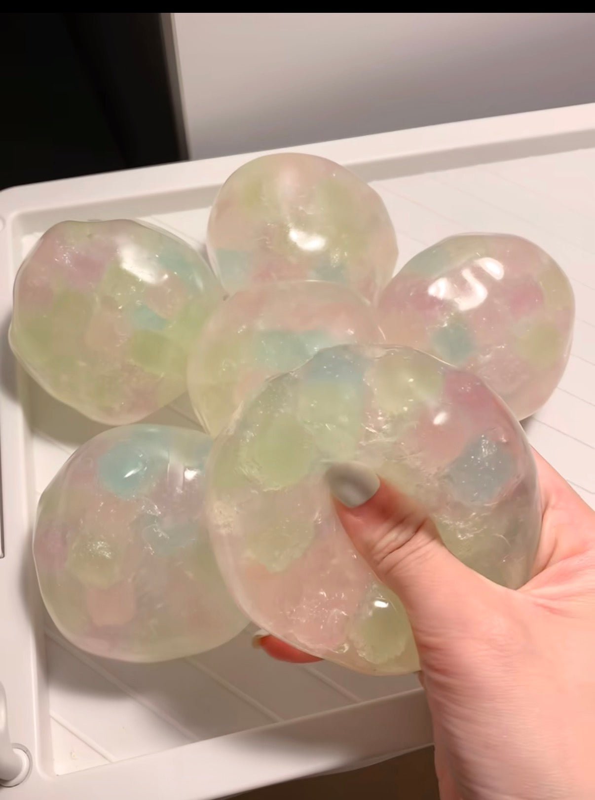 Candy Jelly Squishy | Vaseline - Like Texture Fidget Toy for Stress Relief - Poke >_<
