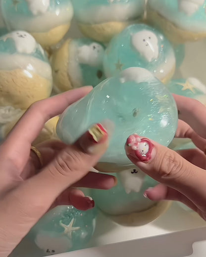 Handmade Unique Ocean Squishy Stress Relief Ball