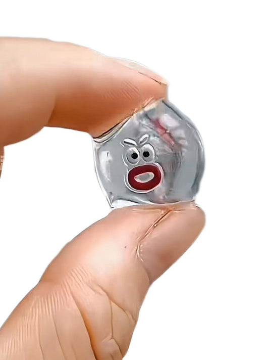 【Tiny Squeeze Bubs】Handmade Squishy Crystal Meme - Poke >_<